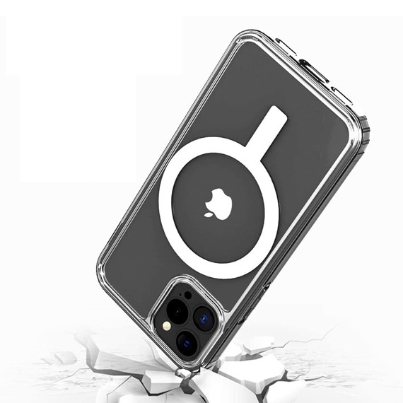Apple iPhone 12 Pro Max CaseUp Wireless Charging Supported Kılıf Şeffaf 4